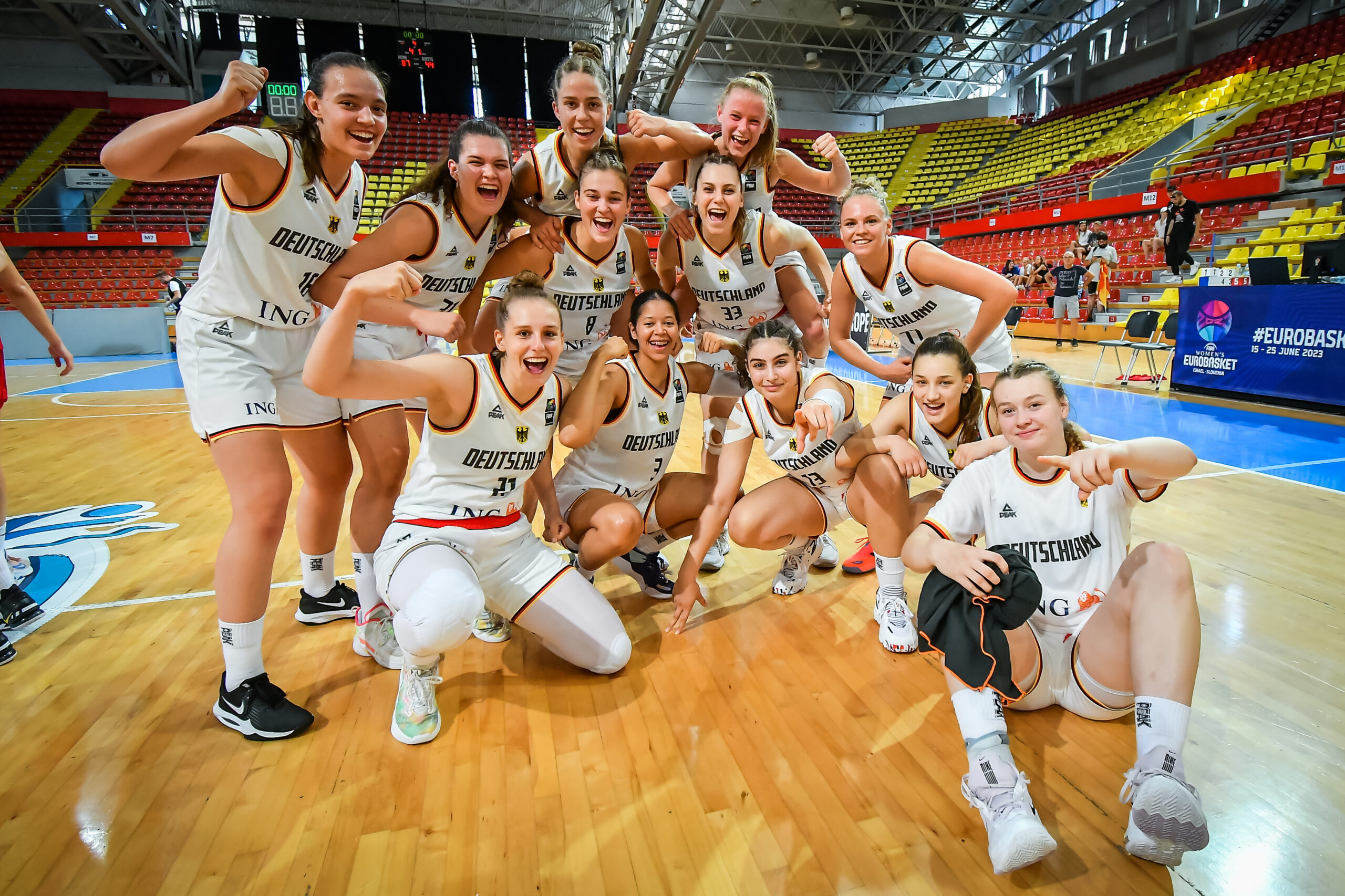 U20-Damen Klarer Sieg bei B-EM gegen Nordmazedonien