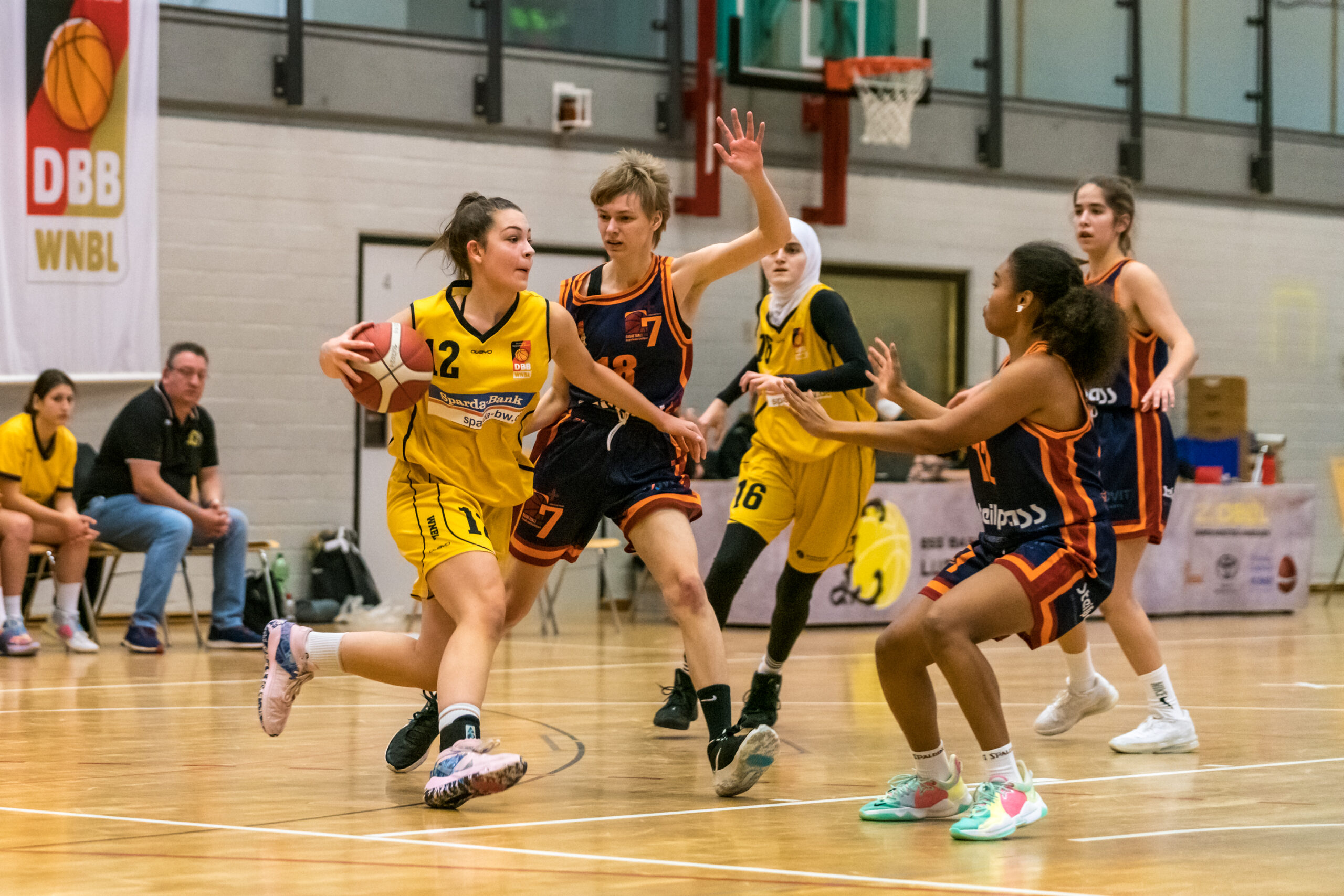 WNBL2021-22BSGBasketSpielszene