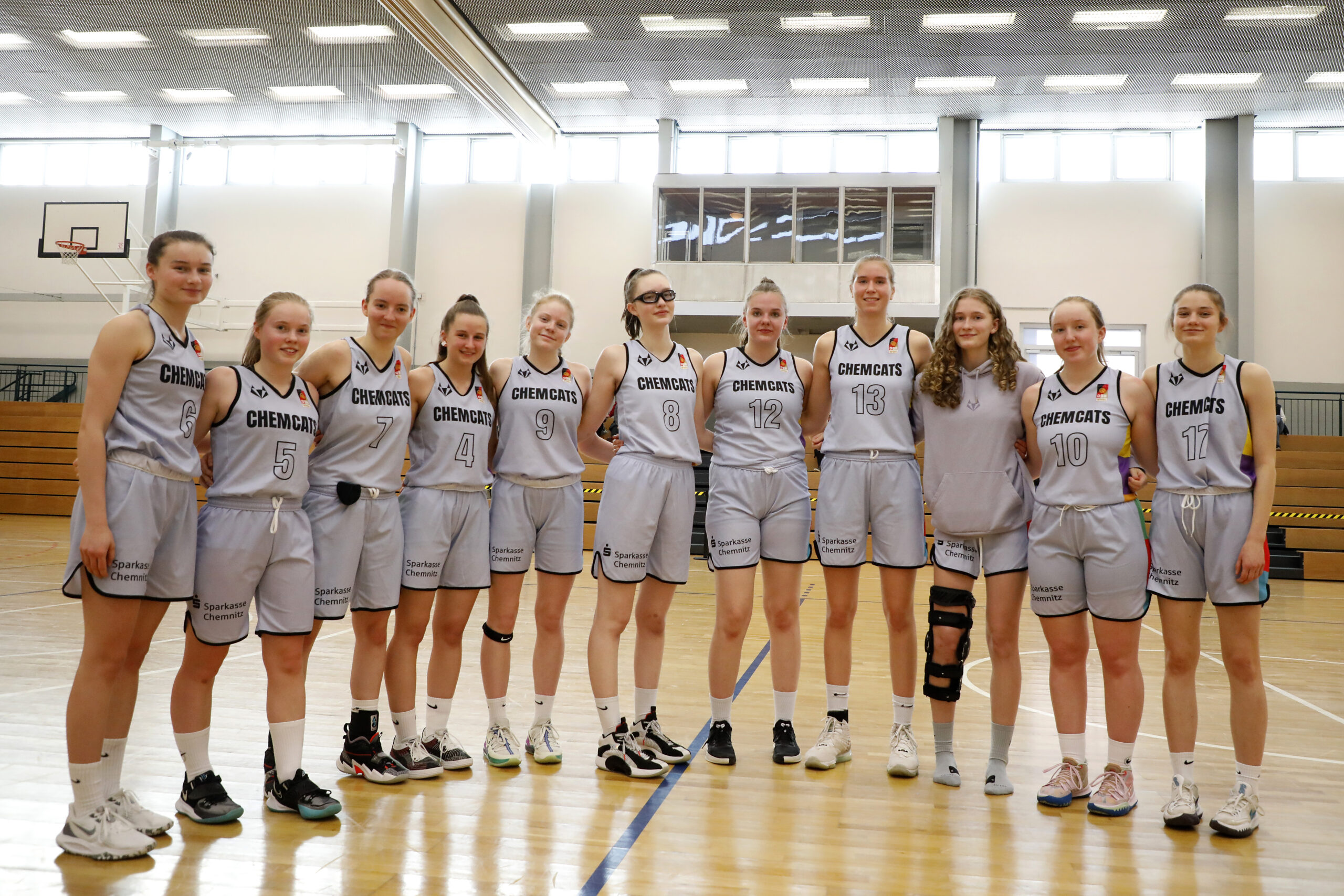 Teamfoto nach dem Spiel