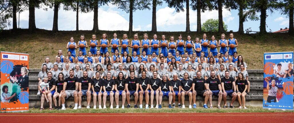 Gruppenbild der FIBA European Women's Basketball Summit 2022 in Slowenien