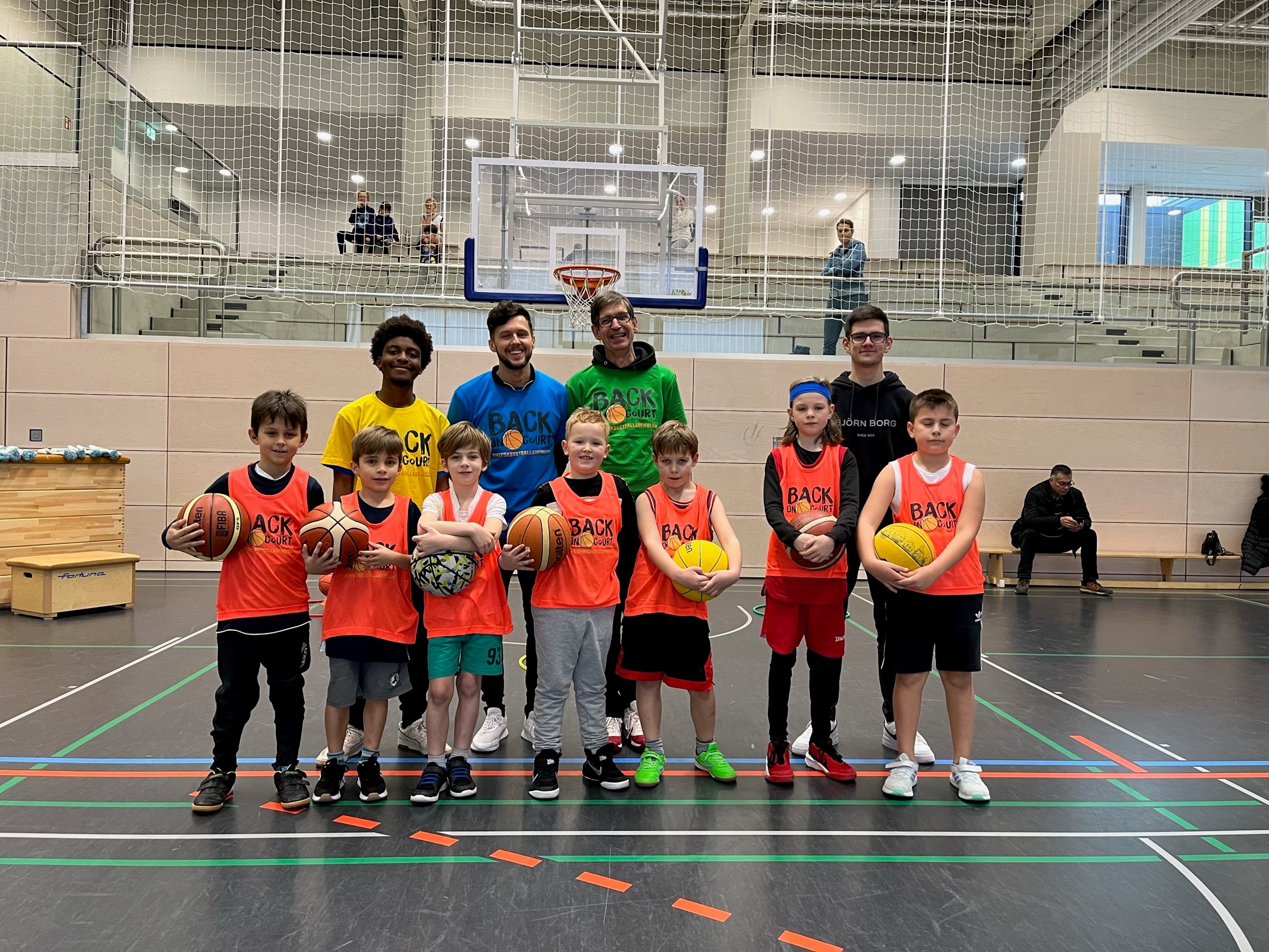 Gruppenbild Spieler und Trainer