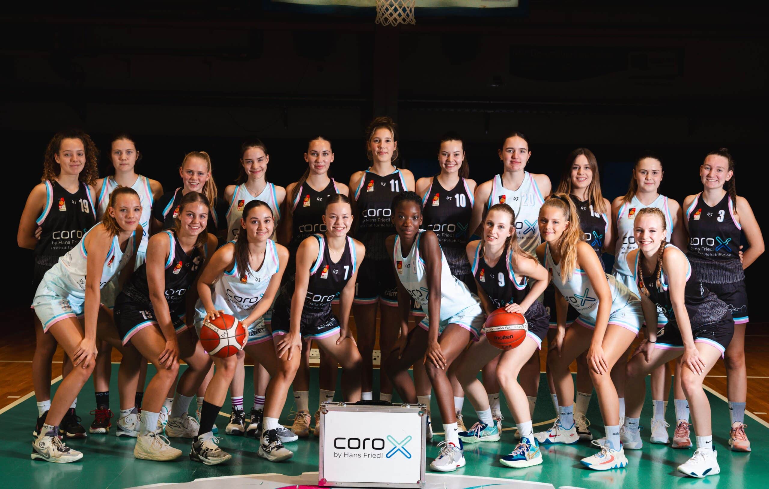 WNBL23-24-TeamfotoSGInn-MangfallBaskets