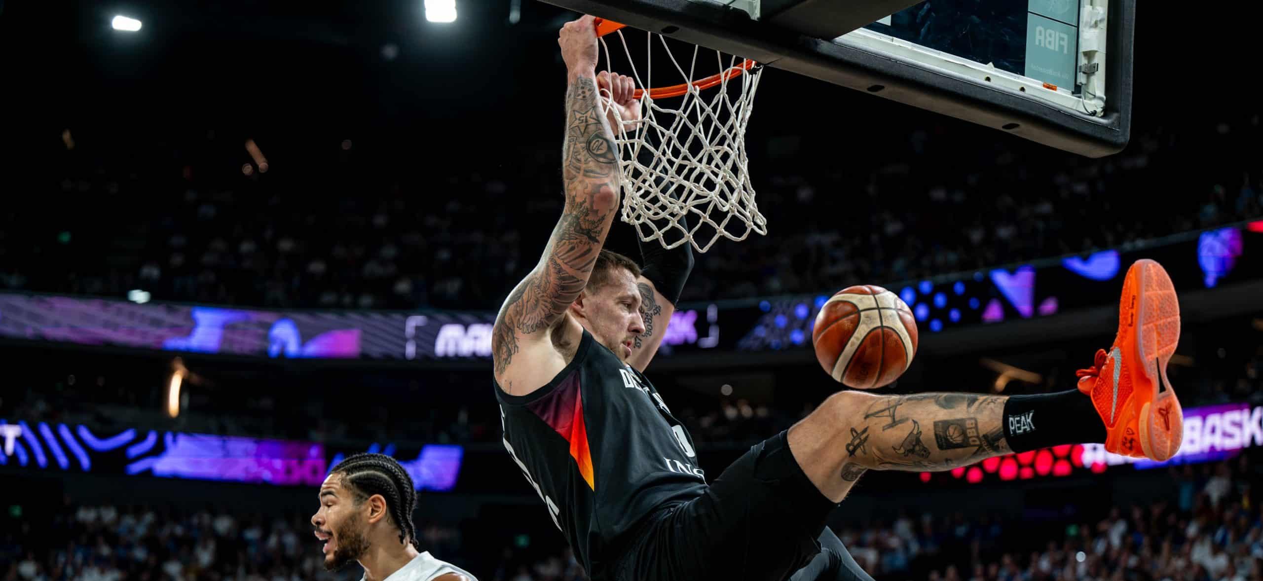 Basketball Tampere 03.09.2025
DBB Länderspiel Männer Herren
EuroBasket 2025
Vorrunde
Finnland (FIN) - Deutschland (GER)
Daniel Theis (Deutschland, No.10)
Foto: Tilo Wiedensohler/camera4