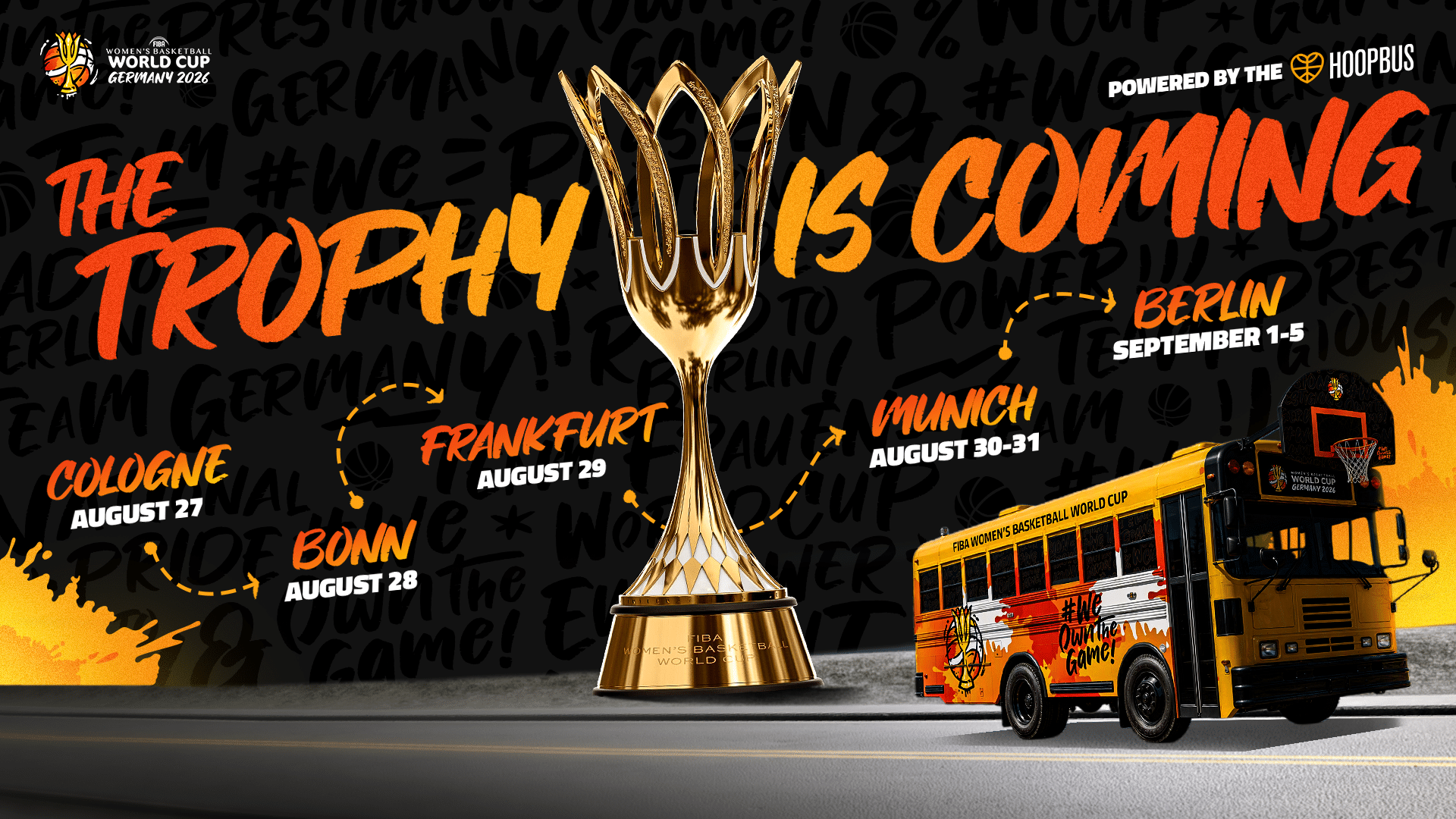FIBAWWC - Trophy Tour Bus WIDE